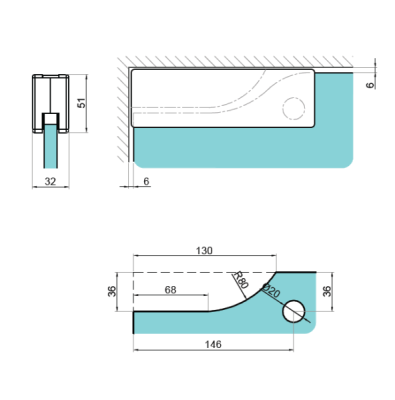 GHD-120D-SSS - Záves
