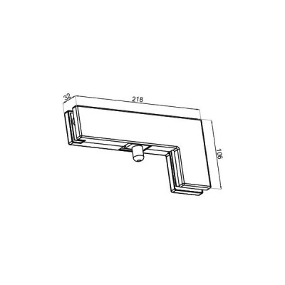 GHD-140B-PSS - Łącznik naświetla z panelem stałym