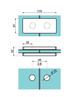 GHD-181A-SSS - Spojka
