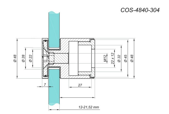 COS-4840-304 - Mocowania punktowe - COSMO
