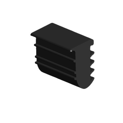 NLO-KP-3500-6-B - Uszczelka do profilu U-FIX