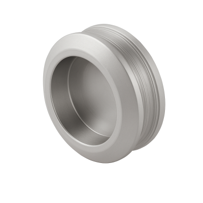 KHN20 SSS - Sliding recessed pull handle, grip closed