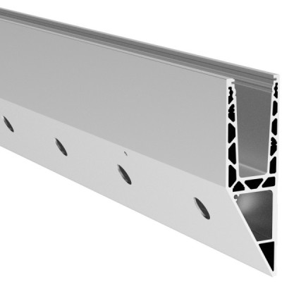 BM0011RSPXL2500OF - Profil Y do balustrad szklanych
