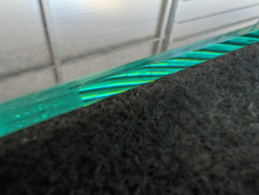 Szkło float 6 mm - 300x660 mm