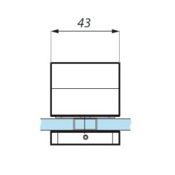 TGH31 PC - Zawias z maskownicą trzpienia TGH31 PC - Zawias z maskownicą trzpienia