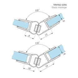 PMSEN 6-8 - Clip seal 135° PMSEN 6-8 - Clip seal 135°