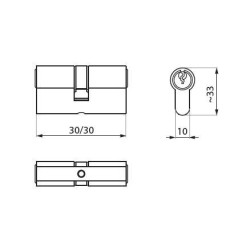 PM88-PL2 - Euro-profile cylinder PM88-PL2 PM88-PL2 - Euro-profile cylinder PM88-PL2