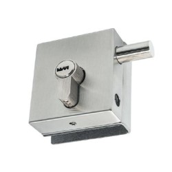 US629 PSS - Lock with cylinder (without glass notch) US629 PSS - Lock with cylinder (without glass notch)