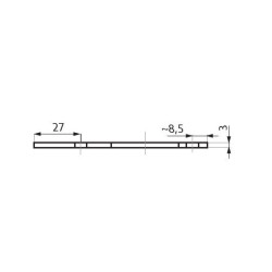 PD15-3 SSS - Spacer set for floor pivot PD15 PD15-3 SSS - Spacer set for floor pivot PD15